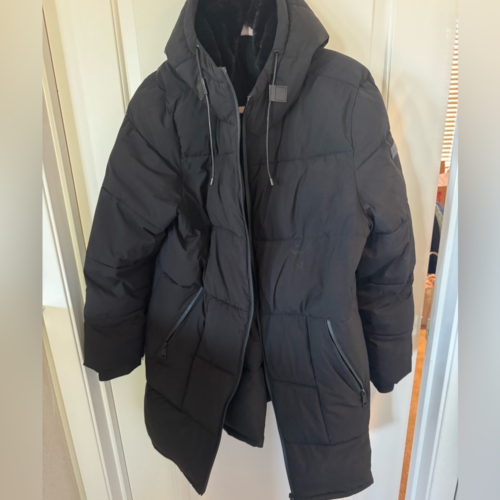 DKNY Black Puffer Jacket
